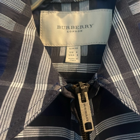 BURBERRY Slim Fit Crop Jacket - Picture 2 of 7